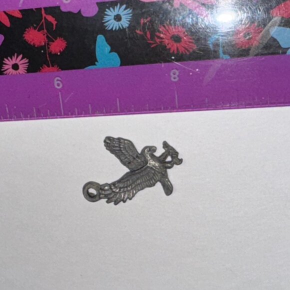 Pewter Flying Eagle Pendant - Picture 11 of 16